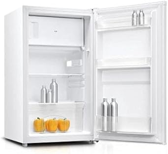 31BDnCvpdvL._AC_SX342_.jpg 82L Under Counter Fridge With Ice Box – Reversible Door, Recessed Handle, White – Metal Backed Flame Retardant – F Energy Rating larder fridge - Image 1
