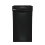 CDPH 2L1049B-80 Freestanding 10 Place Setting Slimline 45cm Dishwasher, 5 Programmes, Quick wash, Black - Image 2