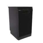 CDPH 2L1049B-80 Freestanding 10 Place Setting Slimline 45cm Dishwasher, 5 Programmes, Quick wash, Black - Image 5