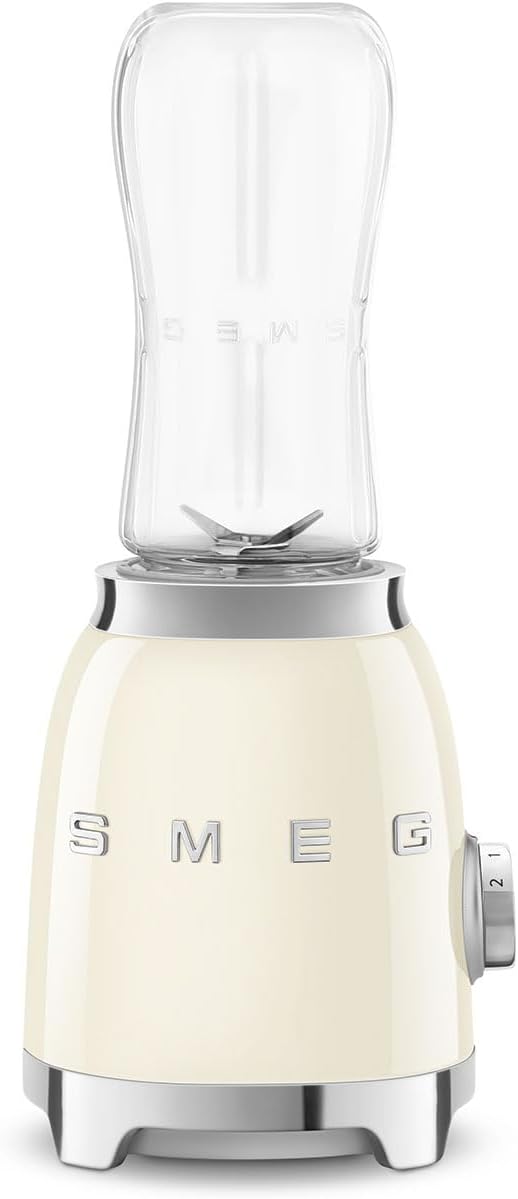 41fmoX-SmRL._AC_SL1300_.jpg PBF00CRUK 50’s Style Retro PBF00 Compact Personal Blender/Smoothie Maker, Single Bottle – Cream - Image 1