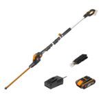 WORX WG252E.9 20V Cordless Pole Hedge Trimmer 45cm, Reach up to 2.8m - Image 9