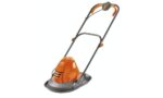 Turbo Lite 250 Electric Hover Lawn Mower – 1400 W, 25 cm Cutting Width, Ambidextrous Handles, Folds Flat, Orange - Image 2