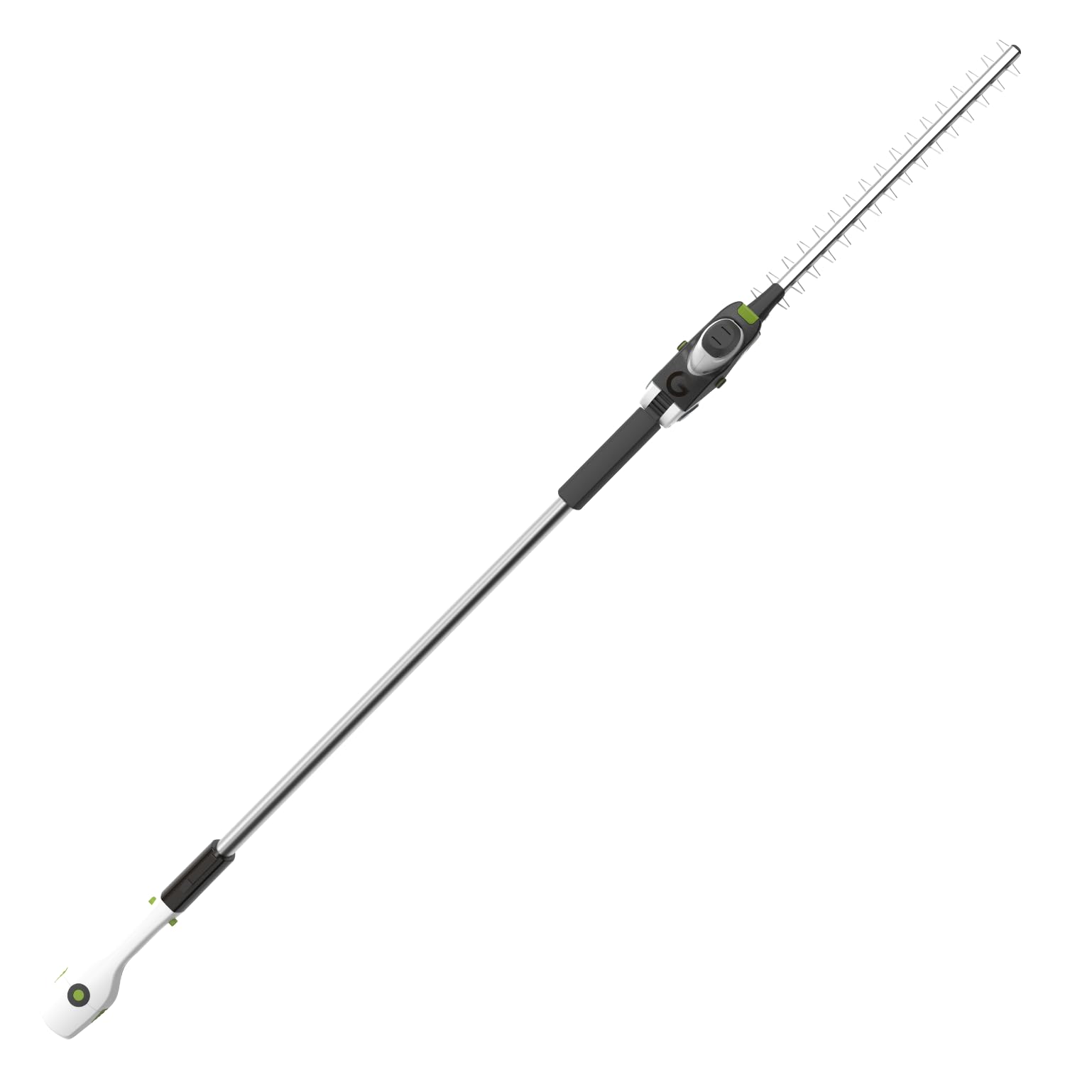 Version 1.0.0 Gtech HT50 Cordless Pole Hedge Trimmer, 60 Mins Runtime Li-ion Battery | 53cm Cutting Length, 135° Adjustable Head with 10ft Range - Image 1
