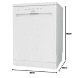 H2F HL626 UK 14 Place Setting Dishwasher – White - Image 8