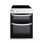 HES50W Electric Cooker – Freestanding 52 Litre Cooker with 4 Solid Plate Rings – Single Cavity Oven – 50cm, White - Image 6
