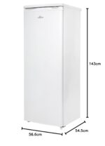 WTL55W 241L Freestanding Tall Larder Fridge with Mark-Proof Finish - Image 8
