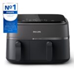 Airfryer 3000 Series Dual Basket – 2 Drawer Air Fryer, 3L + 6L Capacity, RapidAir Plus Technology, 13 Ways to Cook, 90% Less Fat, Easy to Clean, Digital Touchscreen,… - Image 2