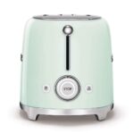 50’s Style Retro Range Breakfast Set, 0.8L 1400W Mini Kettle and Multi-Functional Control 2-Slice 950W Toaster, Pastel Green, KLF05PGUK/ TSF01PGUK - Image 5