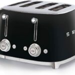 TSF03BLUK 4 Slice Toaster, Extra Wide Slots, 3 pre set programmes, Black