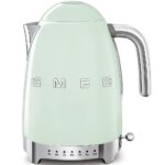 EEJB129 Jug Kettle with Acoustic Alarm, 3KW, 1.7L & Smeg 4 Slice Toaster, Extra Wide Slots, Pastel Green KLF04PGUK/TSF03PGUK - Image 2