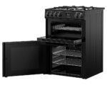 Belling 60cm wide Double Oven Dual Fuel BEL FSA VISION 60DF Cooker – Black – A Rated - Image 4