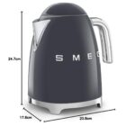 50’s Style Jug Kettle, Soft Opening, 360 Swivel Base - Image 9