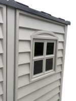 StoreMate PLUS 6 x 6 (3.65 m2) Plastic Garden Shed with Heavy-Duty Plastic Floor & Fixed Window, Strong Metal Roof Structure, Fire Retardant & Maintenance-Free Storage… - Image 10