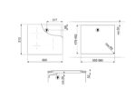 Induction hob with 3 heating zones from Universal – SI2631D - Image 4