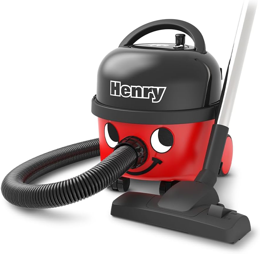 51JoiICAzXL._AC_SL1000_.jpg Henry HVR 160-11 Bagged Cylinder Vacuum, 620 W, 6 Litres, Red and Black - Image 1