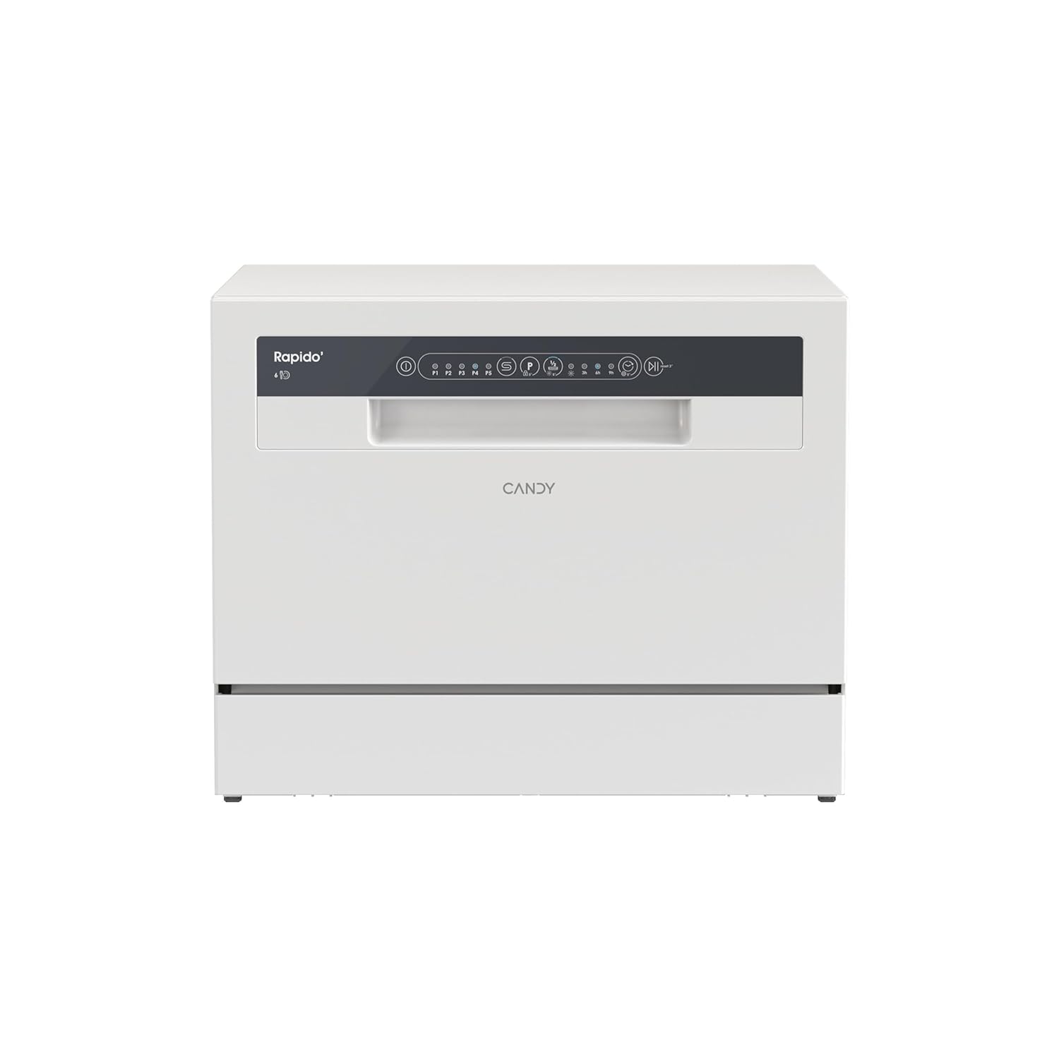 51Ndfhvg7BL._SL1500_.jpg Table Top Dishwasher CP 6E51LW-80 – White – 6 Place Settings - Image 1