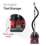 Henry HVR 160-11 Bagged Cylinder Vacuum, 620 W, 6 Litres, Red and Black - Image 4