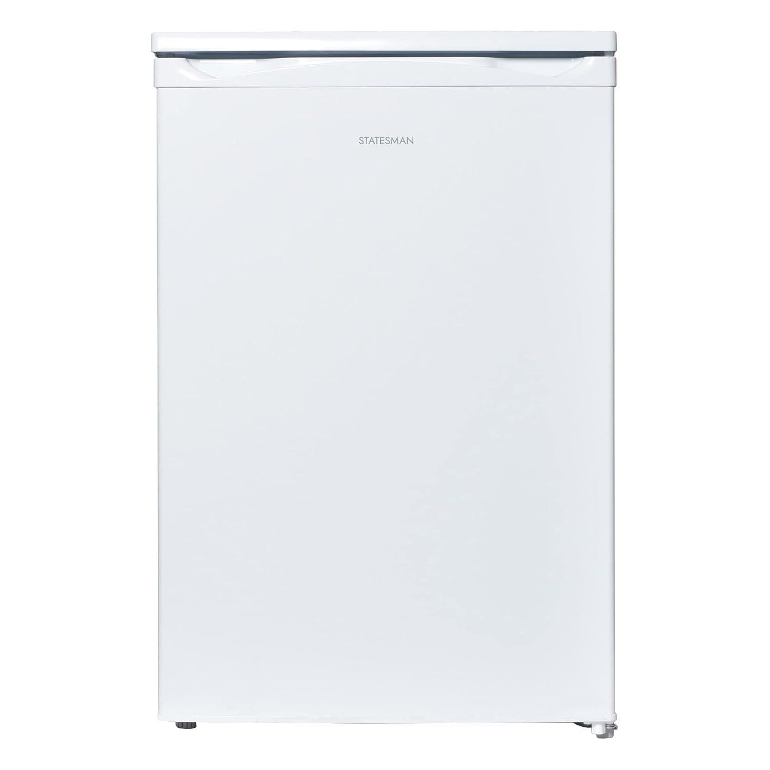 51Rt2hHlNvL._SL1500_.jpg L255W Under Counter Larder Fridge, 55cm, 2 Adjustable Glass Shelves, Large Salad Drawer, Internal Light, Reversible Door, Adjustable Feet White - Image 1