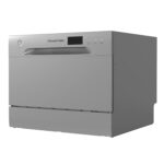 Hobbs RHTTDW6S Freestanding Compact Dishwasher, Eco mode, 6 place settings, Noise level: decibels 52 (Energy Class F), Silver - Image 10