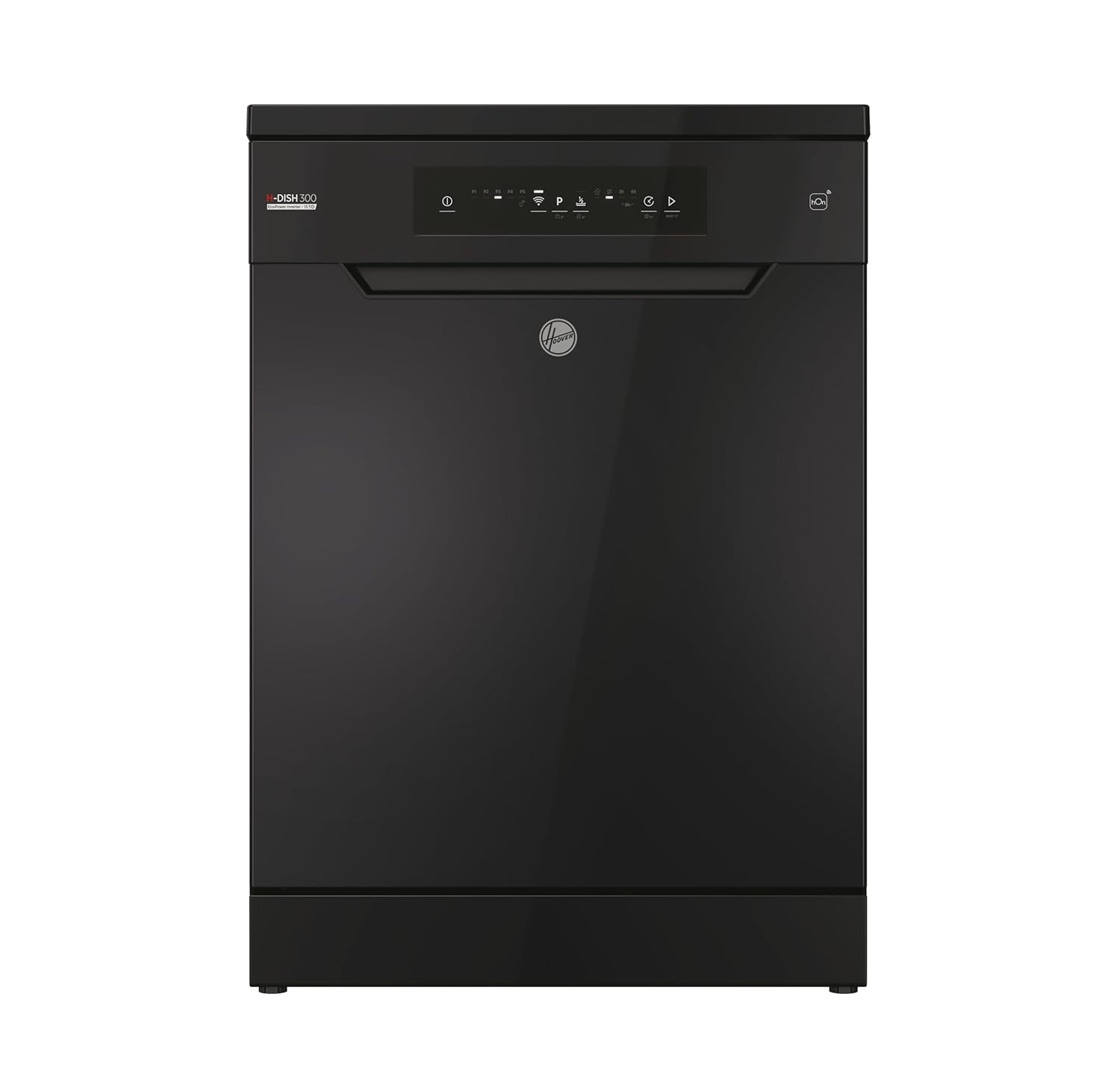 51WMymoDAzL._SL1500_.jpg H-DISH 300 Freestanding Dishwasher, 13 Place Settings, Class C, Wi-Fi & Bluetooth, Maxi Tub, Rapid Wash & Start Delay, Black, 60x60x85 cm – HF 3C7L0B-80 - Image 1