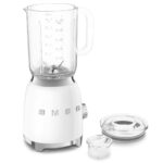 BLF03WHUK Retro 50’s Style Jug Blender with Stainless Steel Blades, 4 Speed Settings and 3 Pre-set Programs, 1.5 Litre, 800W, White - Image 2