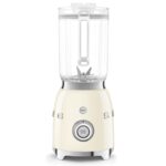 BLF03CRUK Retro 50’s Style Jug Blender with Stainless Steel Blades, 4 Speed Settings and 3 Pre-set Programs, 1.5 Litre, 800W, Cream - Image 4