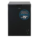 100 Freestanding Chest Freezer, 99 Litre Capacity with Freezer Garages, White - Image 8