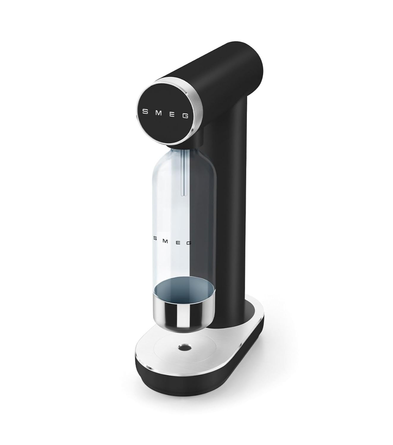 51bUaoLO1hL._SL1500_.jpg SKC01BLM Soda Maker, Non-Slip Feet, Space Saving Design, 800ml, Matte Black - Image 1