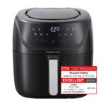 Hobbs XXL Family Rapid Digital Air Fryer 8L [Compact Housing |7 Cooking Functions |10 Programmes] Energy Saving, Max 220°C, Use without oil, Grill, Bake, Roast, Reheat,… - Image 2