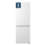 Fridgemaster MC50175A 50cm Freestanding 60/40 Fridge Freezer – 175-litre capacity with Crisper box – Reversible Door – LED Lighting- 4 Star Freezer Rating – White – E Rated