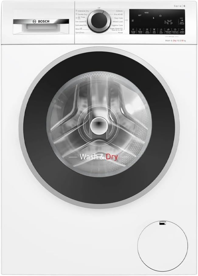 51dIk5PgGL._AC_SL1000_.jpg WNG25401GB Series 6, Free-standing Washer dryer 10.5/6 kg 1400 rpm - Image 1