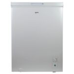 100 Freestanding Chest Freezer, 99 Litre Capacity with Freezer Garages, White - Image 6