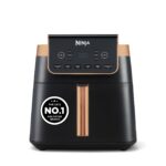 Air Fryer MAX PRO, 6.2L, Uses No Oil, Large Square Single Drawer, Roast, Bake, Air Fry, Family Size, Non-Stick, Dishwasher Safe Basket & Crisper Plate, Silicone Tongs,… - Image 2