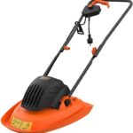 BLACK+DECKER Electric Hover Mower with 30cm Deck, 1200W, Corded, Compact, Lightweight, BEMWH551-GB