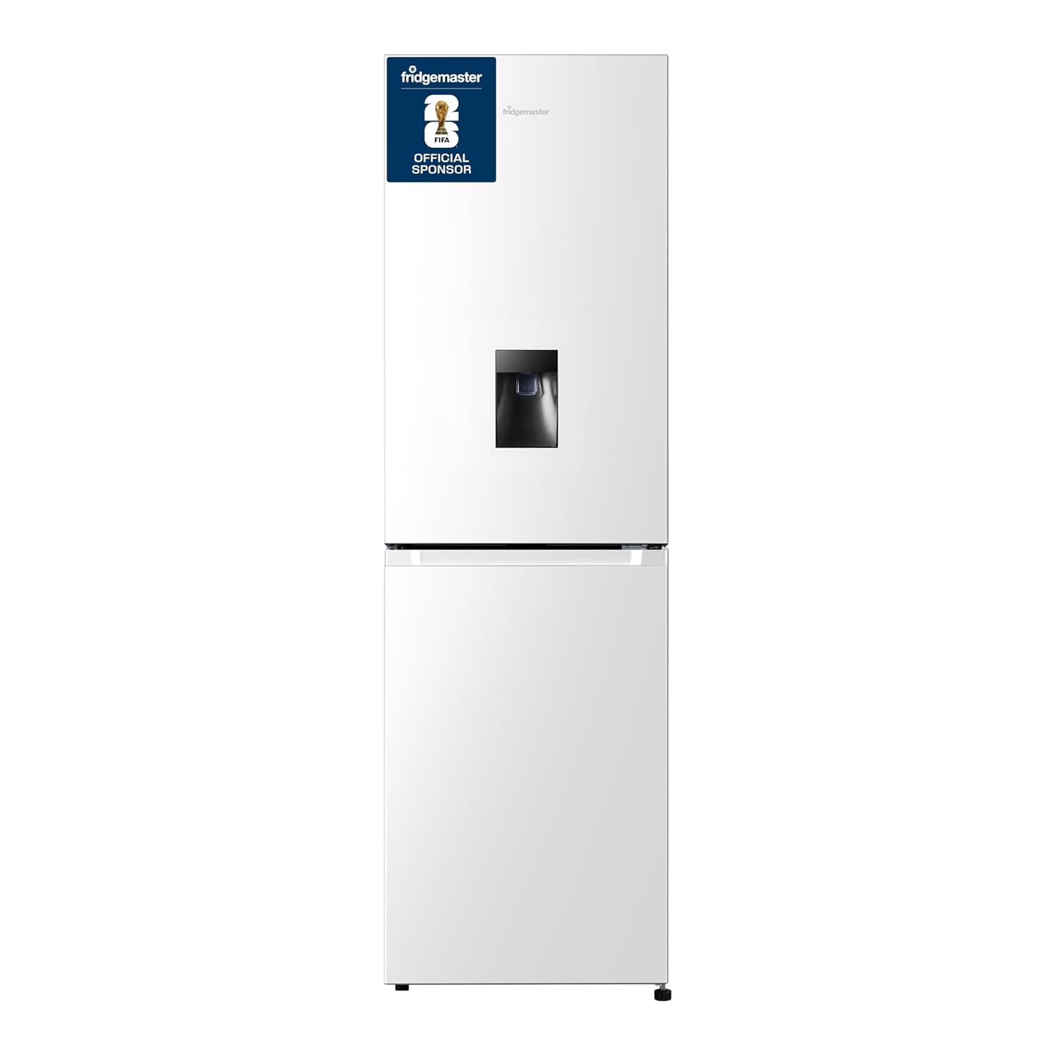 51zTX50nnGL._SL1500_.jpg MC55251DE 55cm Freestanding 256 litre 50/50 Fridge Freezer with Non-plumbed Water Dispenser – Frost Free – LED Lighting- 4 Star Freezer Rating -White – E Rated,… - Image 1