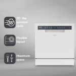 Table Top Dishwasher CP 6E51LW-80 – White – 6 Place Settings - Image 8