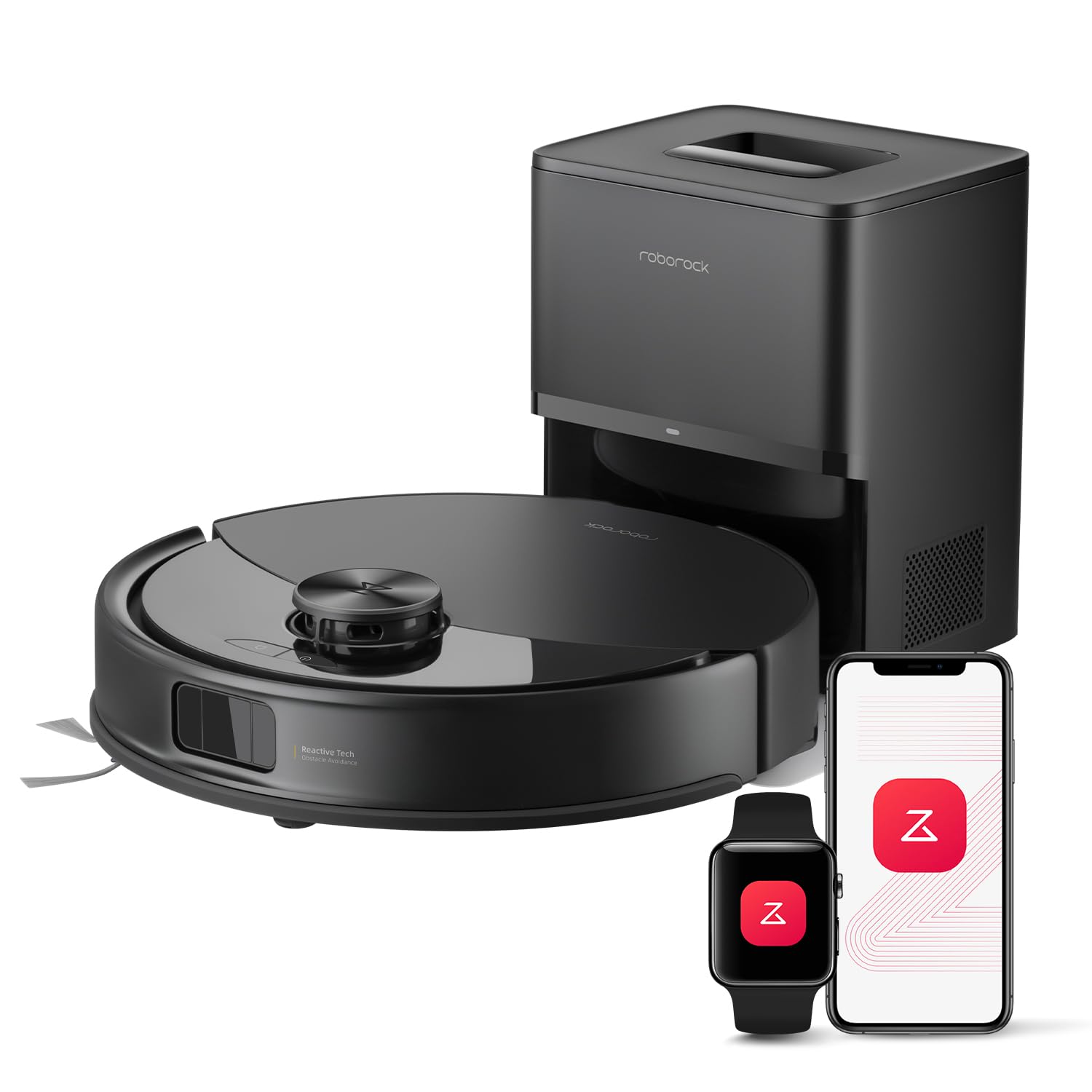 Version 1.0.0 roborock Q10 S5+ Robot Vacuum, Self-Emptying, 10000Pa Suction, Up to 7 Weeks of Hands Free Cleaning, Dual Anti-Tangle Design, VibraRise 2.0&Auto Lifting Mopping System, Obstacle… - Image 1