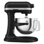 Artisan 5KSM60SPX 5.6L Bowl-Lift Stand Mixer, 11 Speeds & Soft Start, Heavy Duty Full Metal Construction, Kneads 3.7kg Dough, Makes 11 Dozen Cookies, Matte Black - Image 4