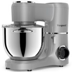 Vospeed Stand Mixer 8L Cake Mixer Electric Kitchen Food Mixer with Stainless Steel Bowl, Beater, Dough Hook, Whisk for Baking, Dishwasher Safe (Black) - Image 10