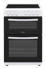 HES50W Electric Cooker – Freestanding 52 Litre Cooker with 4 Solid Plate Rings – Single Cavity Oven – 50cm, White - Image 5