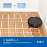 Tapo RV20 Max Plus 5300Pa Suction Robot Vacuum Cleaner with Mop, Ultra-Slim Design, Faster Mapping With MagSlim & LiDAR Navigation Robot Vacuum, Auto-Empty Dock, Voice/Remote… - Image 7