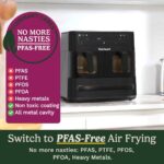 Tri Zone 13.6L Air Fryer & Oven | PFAS-Free | XXXL capacity | 3 Independent Cooking Zones | Dual 4.3L Air Frying Baskets + 5L Oven Drawer | 9-in-1 Cooking Functions |… - Image 4