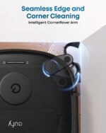 E25 Omni Robot Vacuum Cleaner with Mop, HydroJet System, 20,000 Pa Turbo Powerful Suction, Zero Tangling, Corner-to-Edge Deep Cleaning and Mop Lifting, with Auto All-In-One… - Image 4