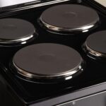 CFSPSC501BK 50cm 62L Capacity Single Cavity Freestanding Electric Cooker with 4 Zone Solid Plate Hob Cooktop – Black - Image 7