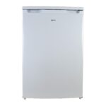 IG255W Freestanding Under Counter Larder Fridge with 2 Adjustable Glass Shelves, 1 Salad Drawer with Shelf On Top, Reversible Door, 131 Litre Capacity, 55 cm Wide, White