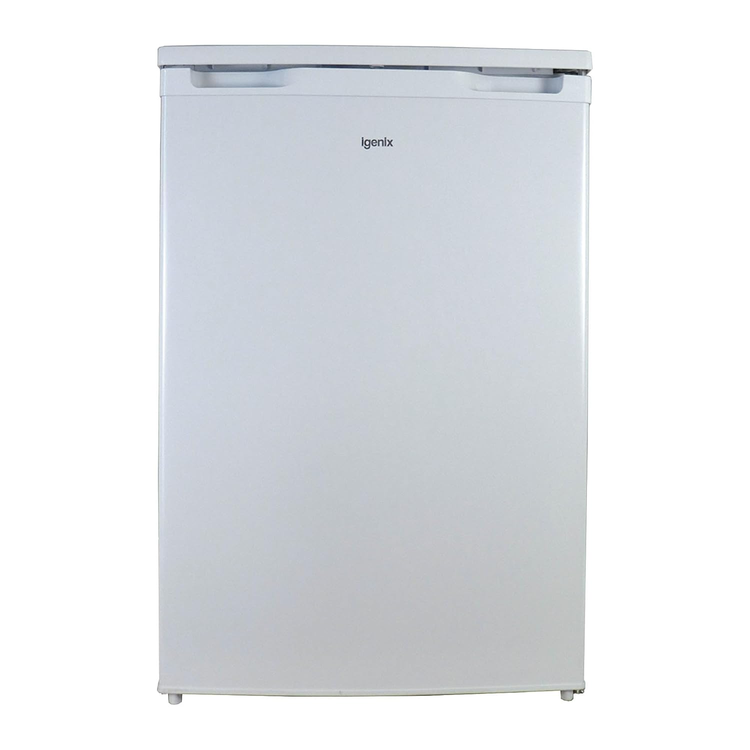 61CfIEtCFlL._SL1500_.jpg IG255W Freestanding Under Counter Larder Fridge with 2 Adjustable Glass Shelves, 1 Salad Drawer with Shelf On Top, Reversible Door, 131 Litre Capacity, 55 cm Wide, White - Image 1