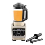Foodi Blender & Soup Maker, 10 Auto-iQ Programs, 1.7L Glass Jug, Hot & Cold Blender, Built-In Heating Element, Tamper, Cleaning Program & Brush, 1000W, Black HB150UK - Image 9