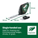 Shear & Hedge Trimmer – AdvancedShear 18V-10 (1 x 2.0 Ah, 18 Volt System, cuts up to 85 m² per Battery Charge, with Shrub and Grass Shear Blades) - Image 6