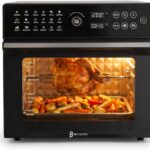 Pro 30 Litre Air Fryer Oven 1800W with Rotisserie Accessory Set – Extra Large Air Fryer for Family, 20 in 1 Dual Cook, Smart Dial, 360° Hot Air Circulation, Time & Temp…