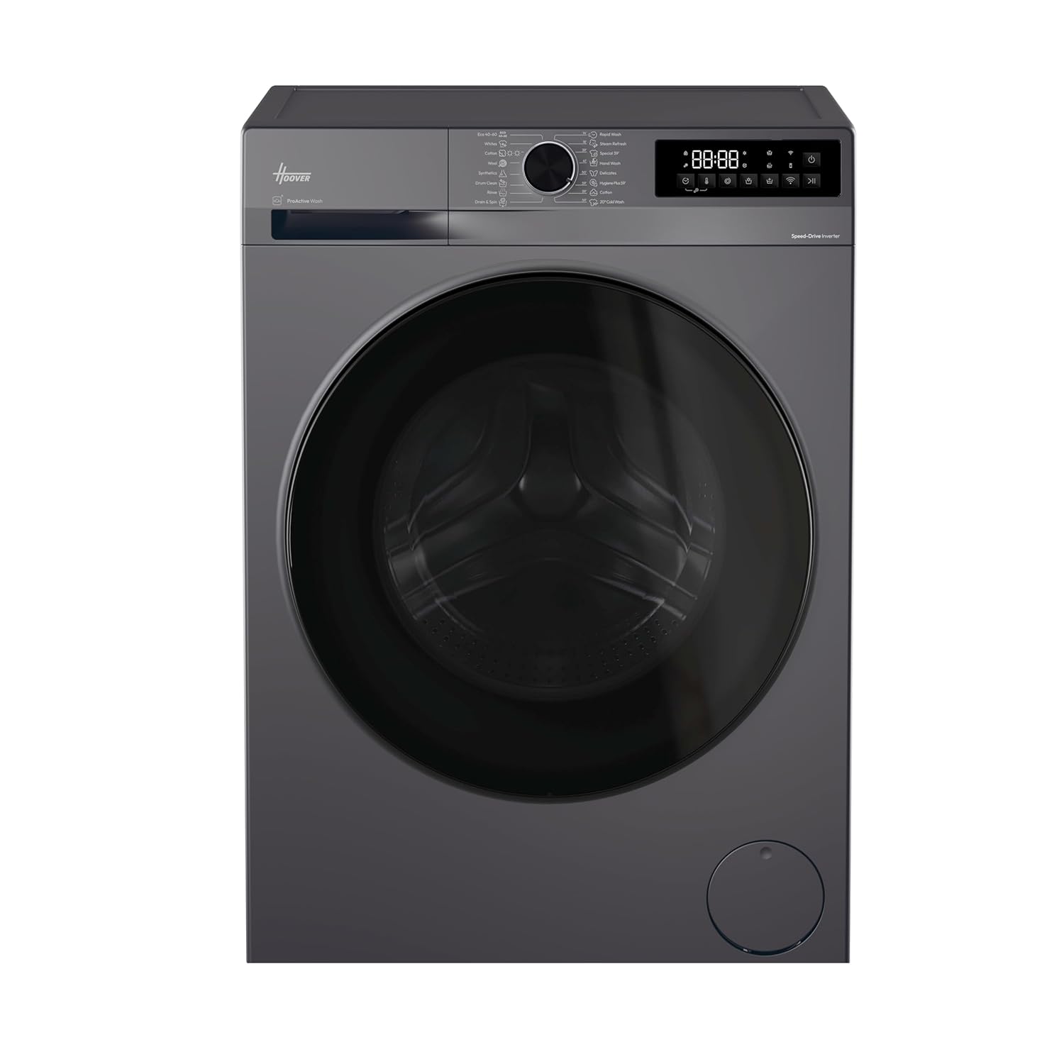 61ICT05FV3L._SL1500_.jpg Pro Wash Series 3 Washer Dryer, 8kg Wash, 5kg Dry, A-10 percent Wash Energy Class, 16 Programmes, XL Soft Drum, WIFI Connected, Graphite-Black Door, 48x60x85 cm -HBWR… - Image 1